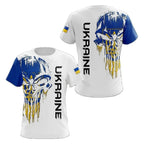 Ukraine Flag Camo Printed 3D
