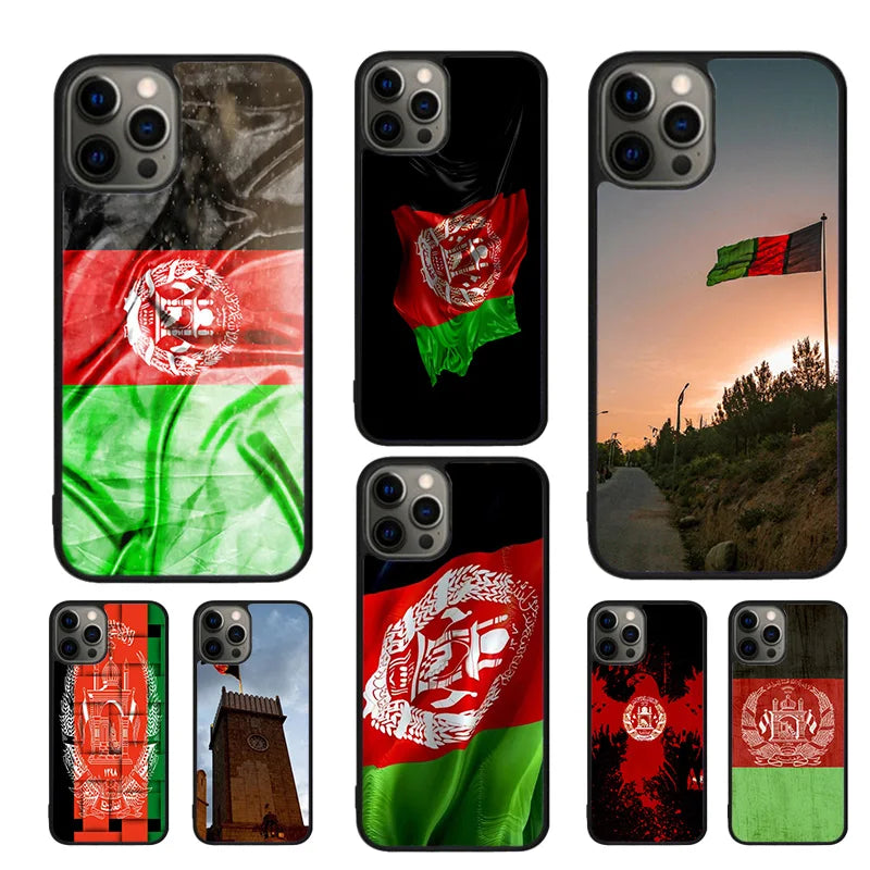 Afghanistan Flag Mobile Phone Cases Cover For iPhones