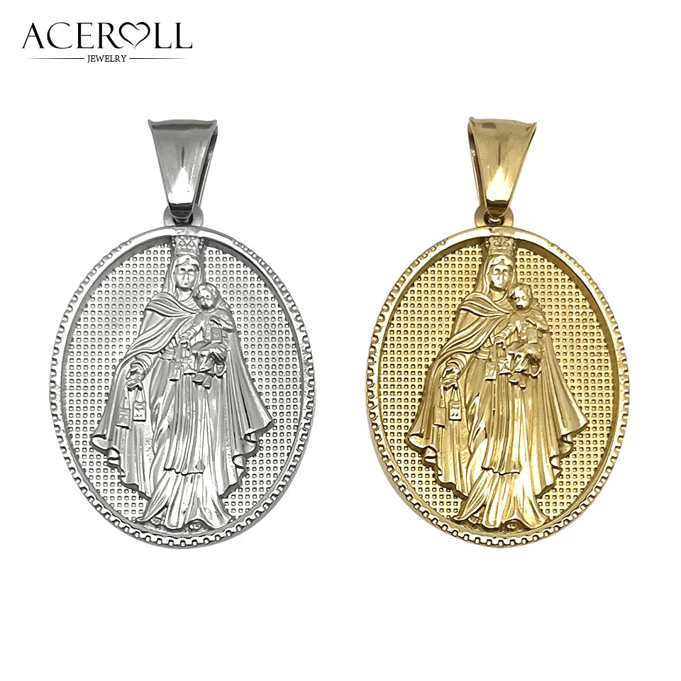 Pendant of Our Lady of Charity Medal