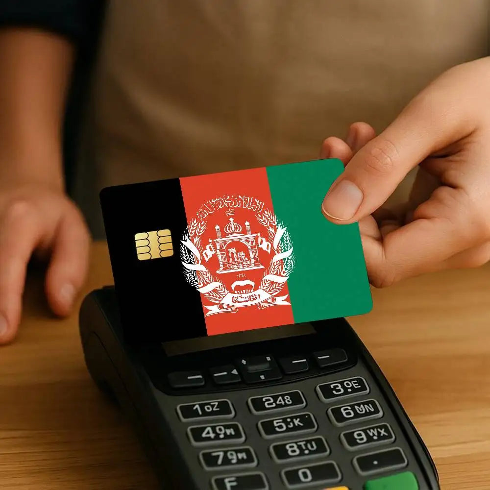 Afghan Afghanistan Credit Card Decorative Protection