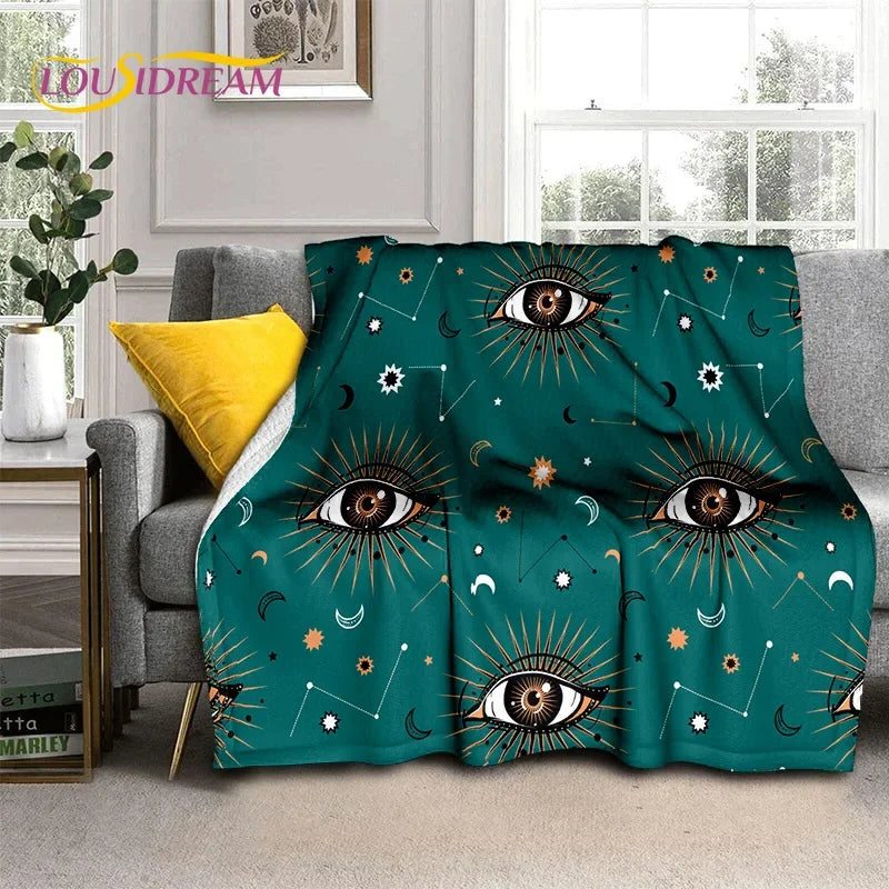 3D Evil Eye Blanket