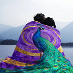 Peacock Throw Blanket