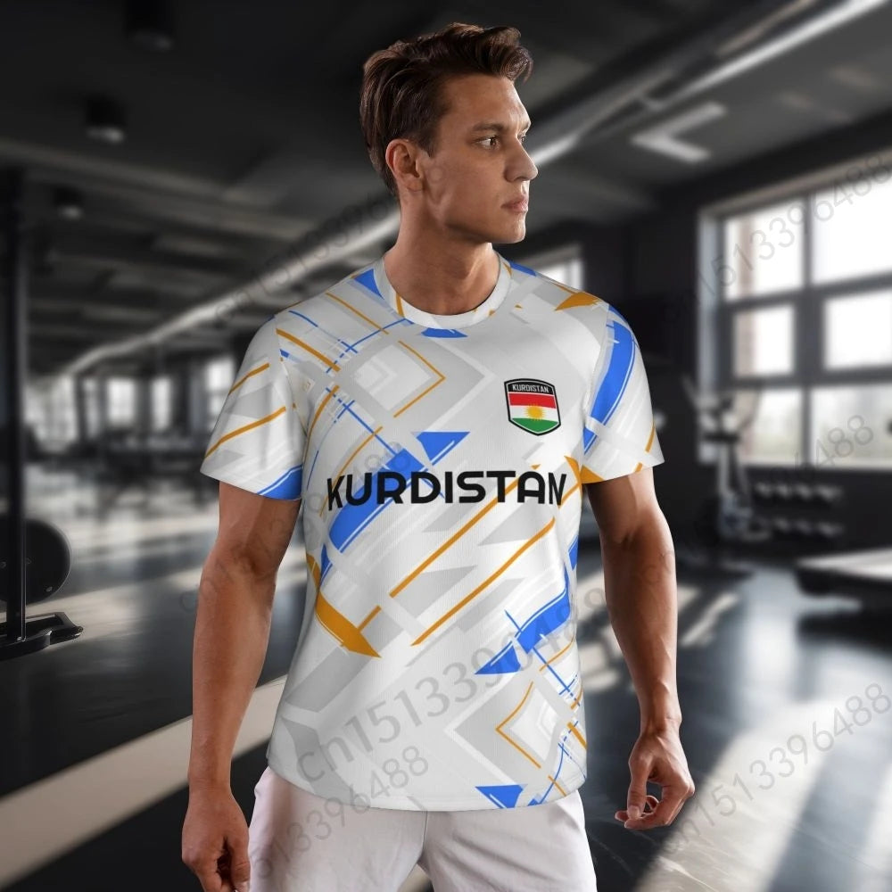 Kurdistan Flag 3D Printed T Shirt