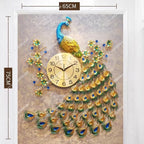 Peacock Wall Clock