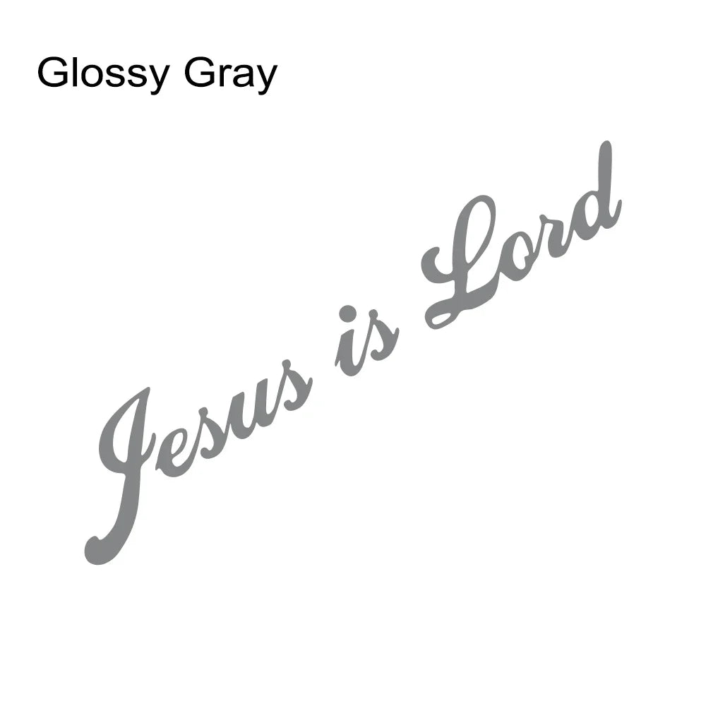 Jesus Is Lord Sticker Car