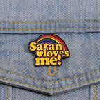 Rainbow Quotative Enamel Pin