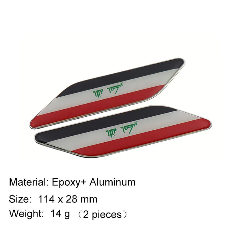 Iraq Flag Decal