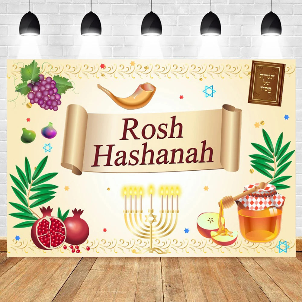 Happy Purim Rosh Hashanah Jewish New Year