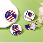 American Flag Enamel Pin Brooch