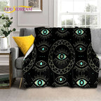 3D Evil Eye Blanket