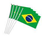 Mini Brazil Flags for Parade