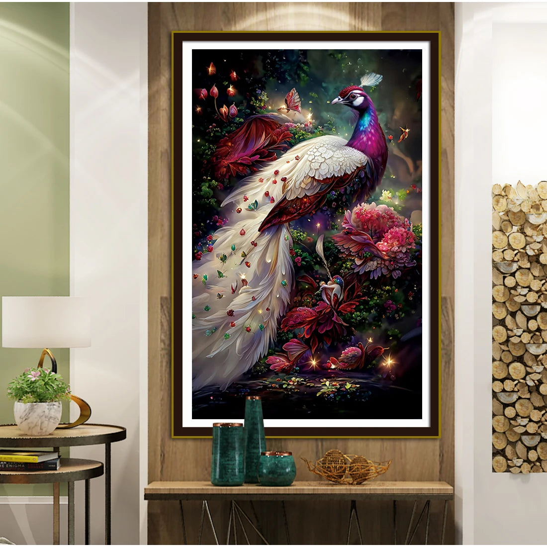 Peacock Cross Stitch Kit
