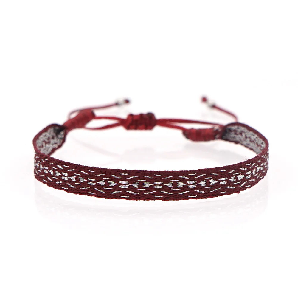 Unisex Handmade Woven Bracelet