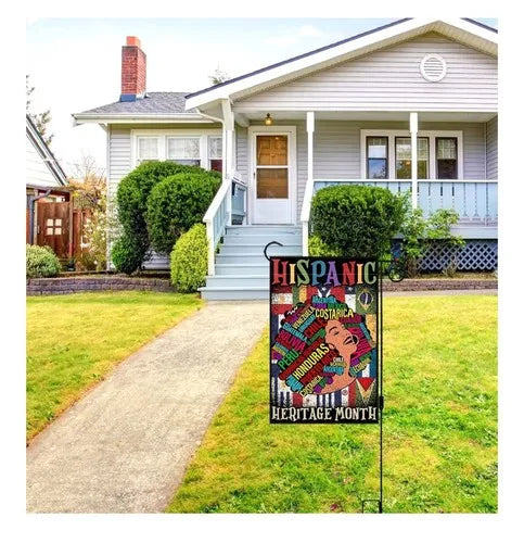 Hispanic Heritage Month Garden Flag