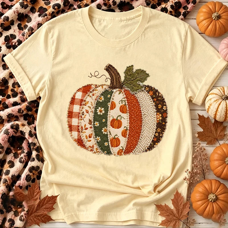Vintage Pumpkin Fall Vibes T-shirts