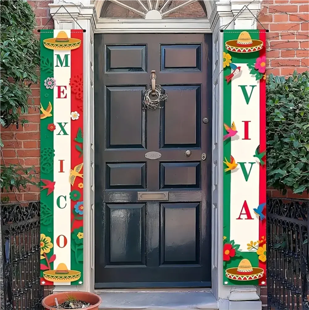 Viva Mexico Independence Day Banner