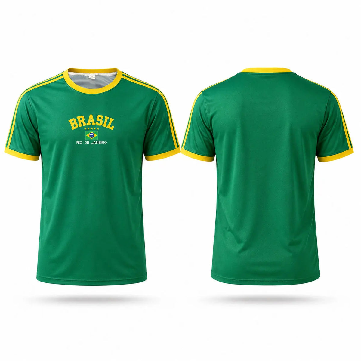 Brazil Aesthetic Sports Tee Casual Wear