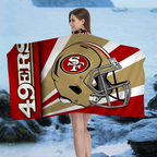 San Francisco 49er Team Big Microfiber Beach Towels