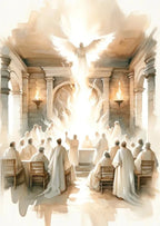 Jesus Sketch Canvas Posters