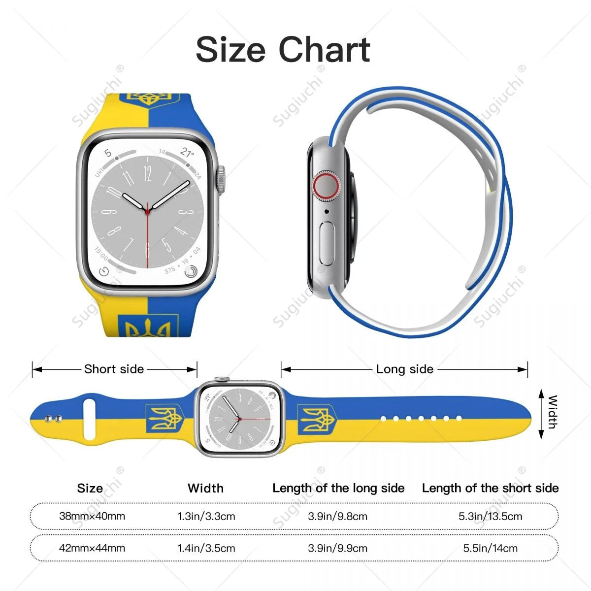 Unisex Ukraine Flag 3D