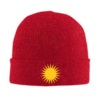Sun Flag Knitted Caps