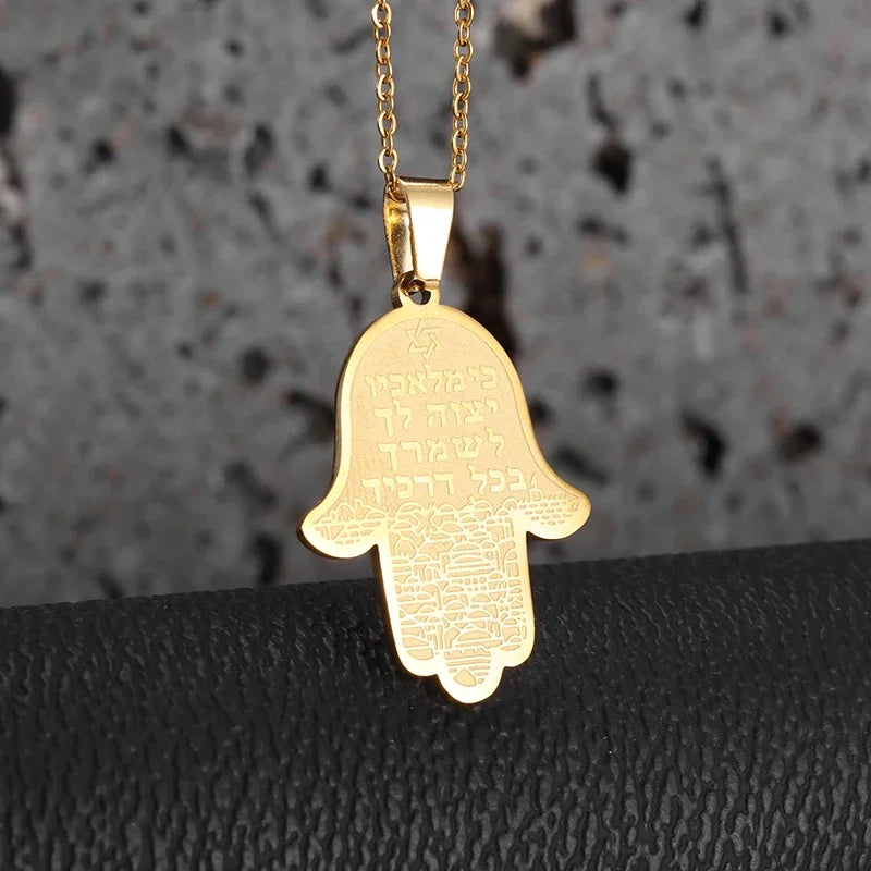 Hamsa Hand Pendant
