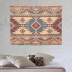 Southwestern Aztec Tapestry Wall Hanging Southwest Native American