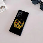 جراب هاتف علم دولة أفغانستان لهواتف Samsung S26 S25 Edge S24 S23 S22 Ultra Plus Fe A57 A37 A17 A56 5G غطاء سيليكون