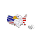 American Flag Enamel Pin Brooch