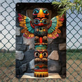 Native Themed Aluminum Ornament
