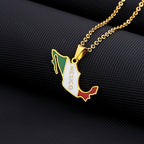 Mexico Map Pendant