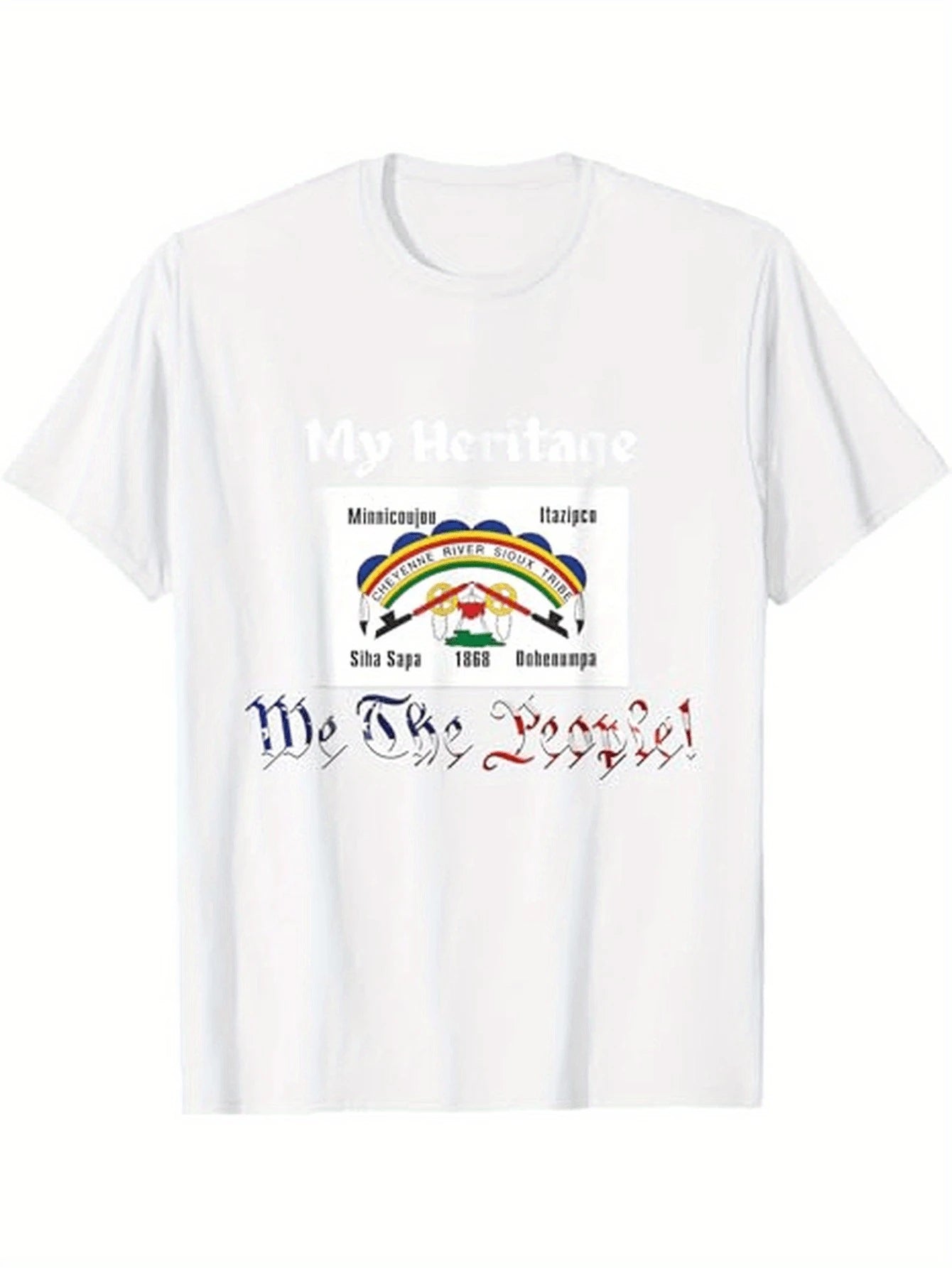 Cheyenne River Sioux Tribal Heritage-Native American  T-shirt.