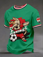 Iraq Team Soccer T Shirt