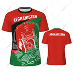 Afghanistan Flag Men Sports T-shirt