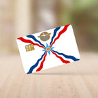 Flag Assyrian Credit Card Stickers