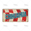 Artisian MEXICO License Plate