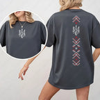Ukraine Flag Shirt Symbol Tryzub