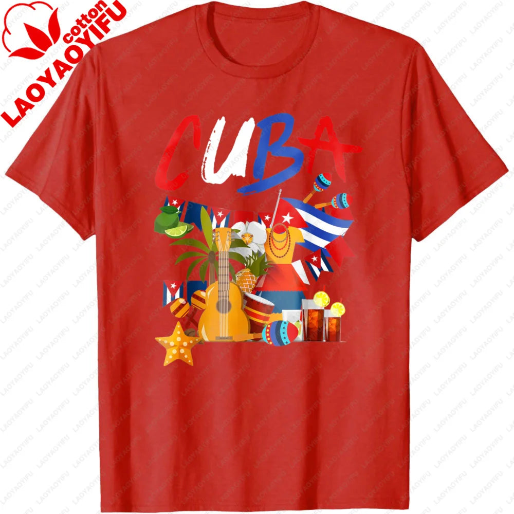 Cuba Flag Graphic T-Shirt