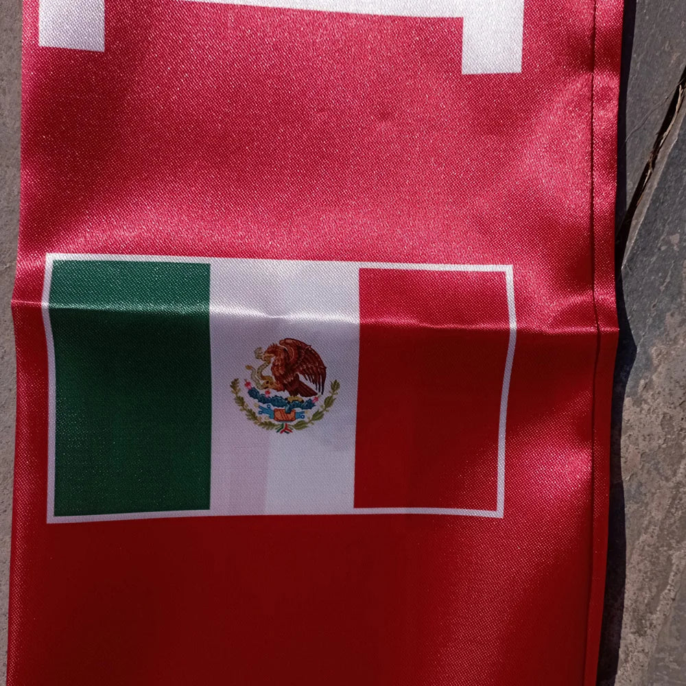 Mexico Flag Scarf