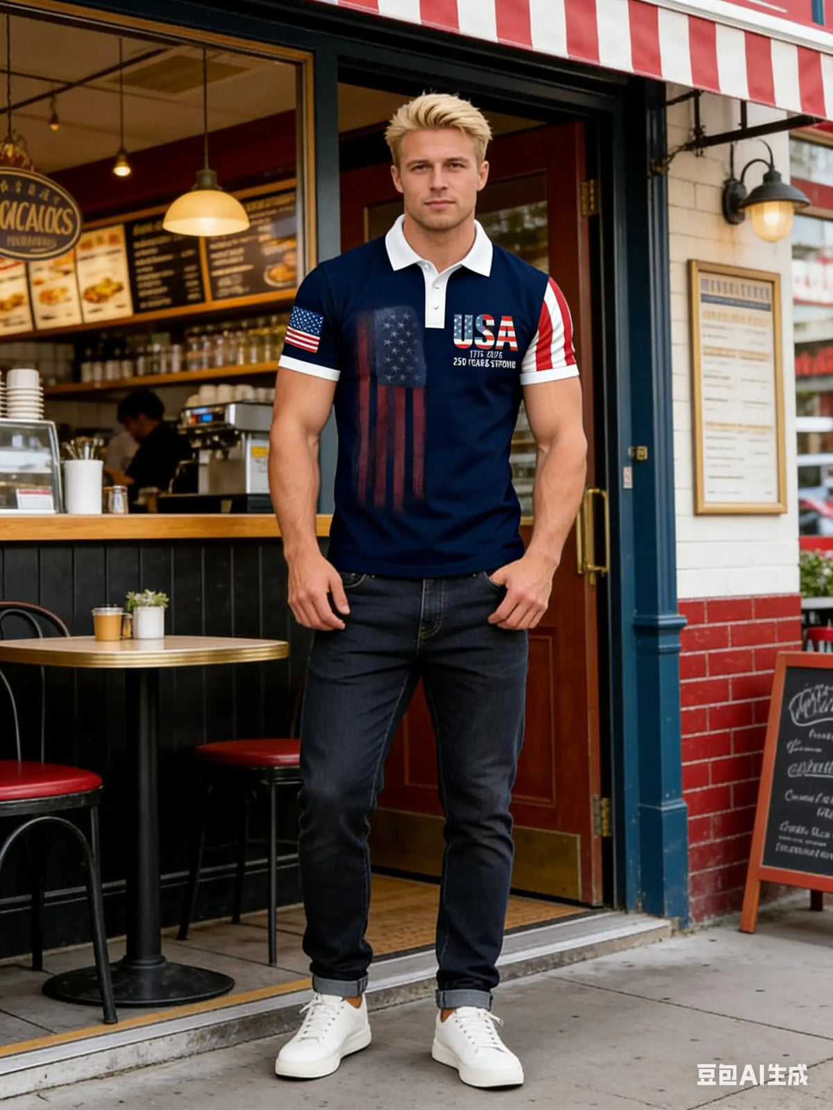 Trendy Patriotic USA 250th