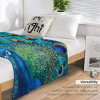 Peacock Full Glory Throw