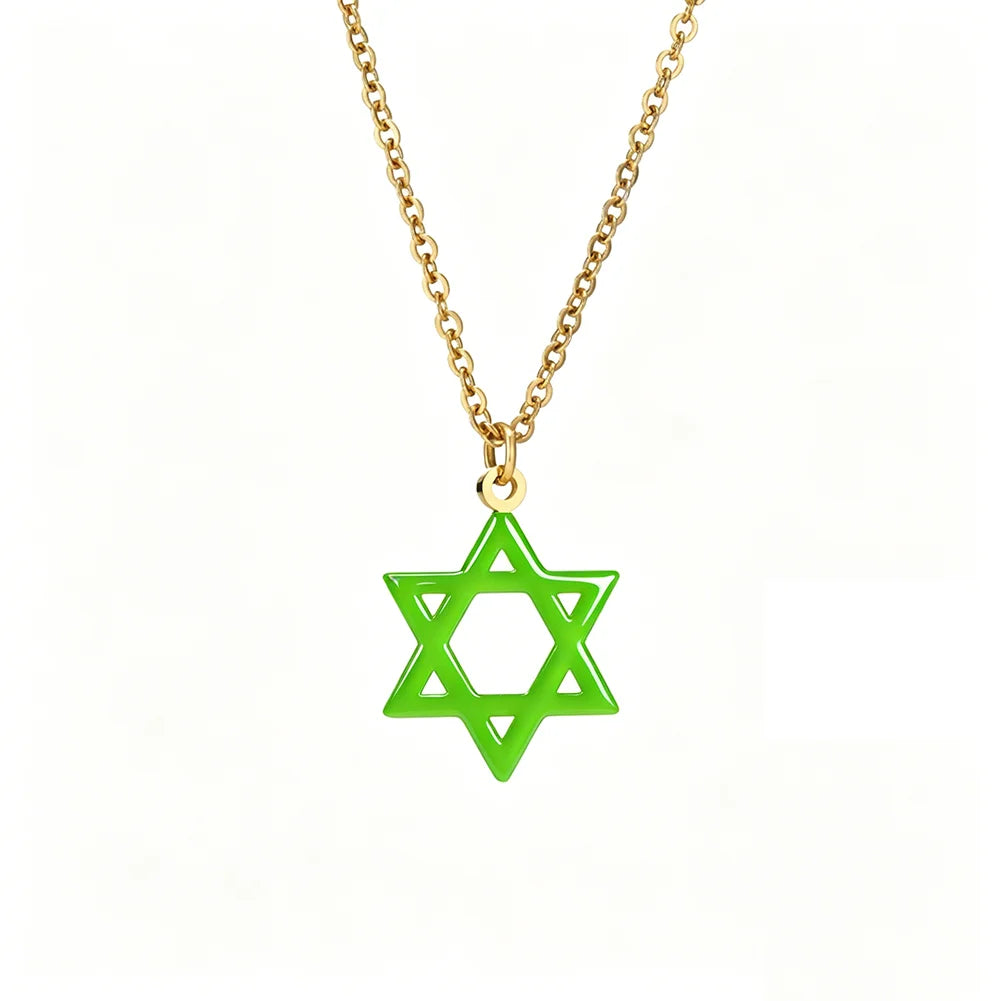 Simple Star of David Necklace