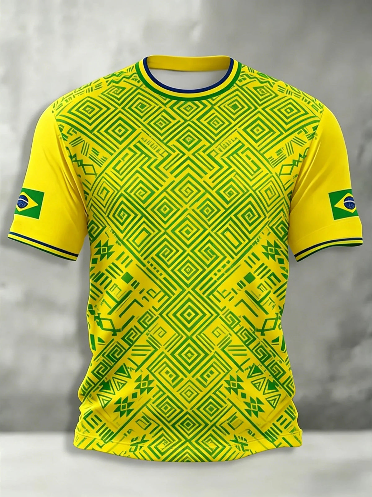 Brazil Football Jersey Short Sleeve