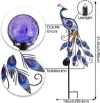 Peacock Solar Garden Light