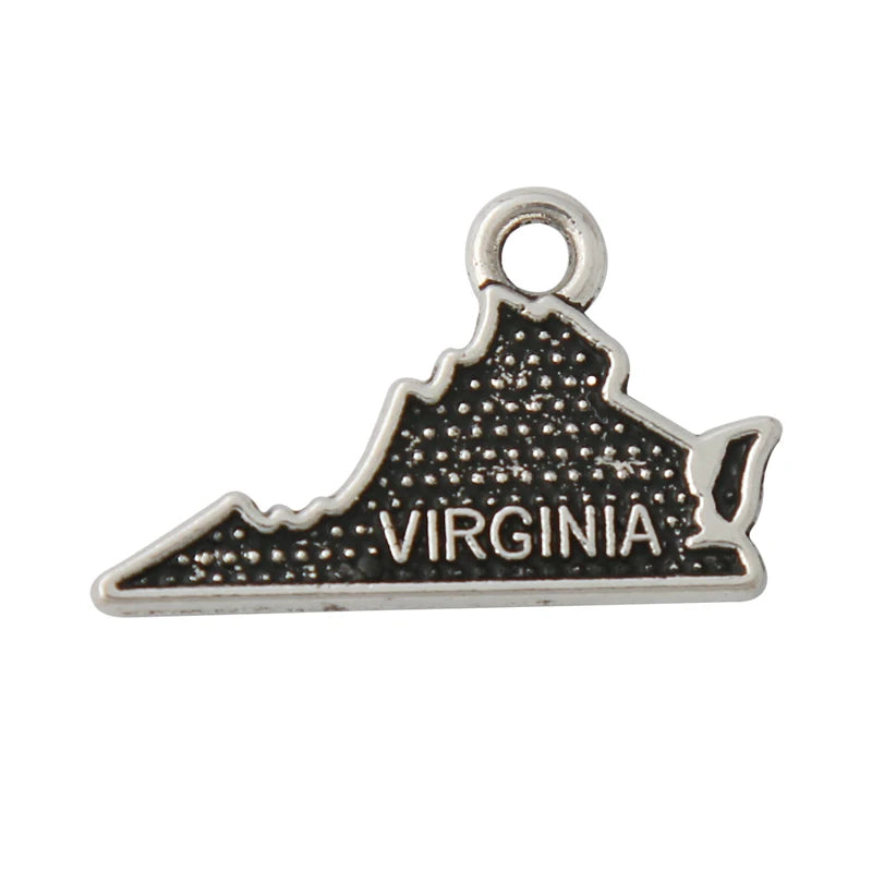 United States - State Map Charms