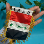 Iraq Car Flag