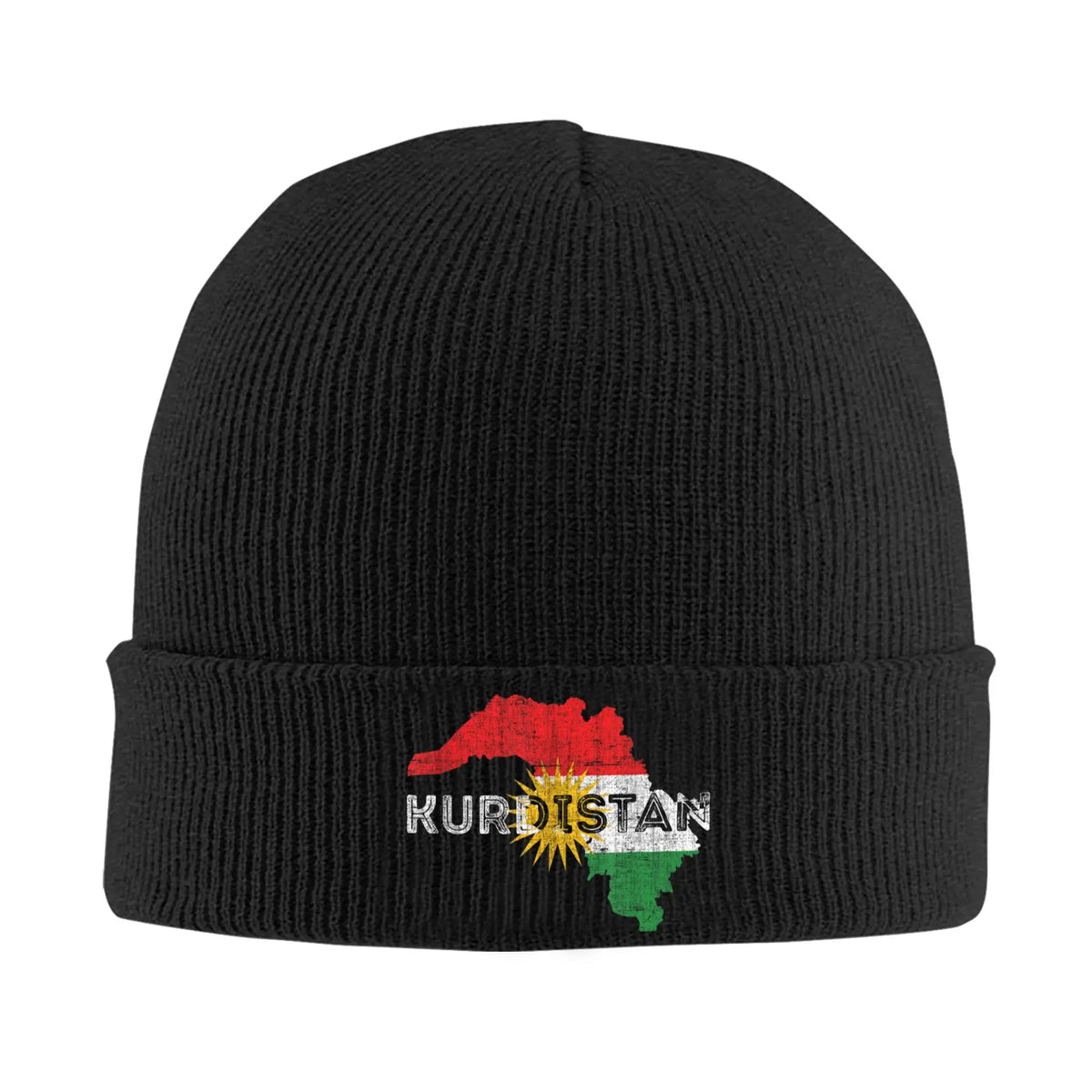 Sun Flag Knitted Caps