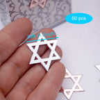 Star of David Acrylic Mirror Stickers