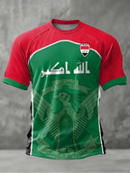 Iraq Team Soccer T Shirt