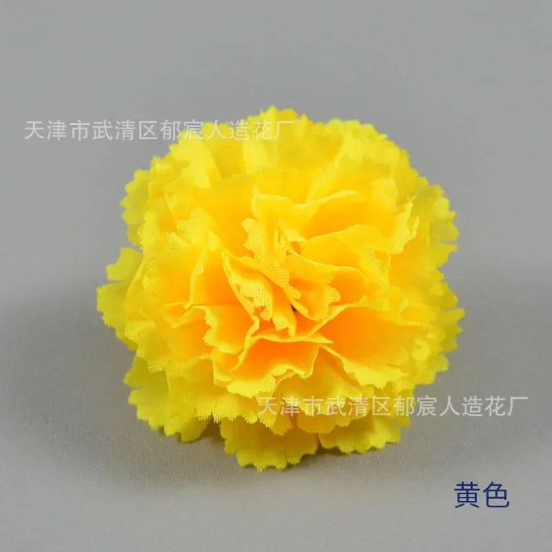 Artificial Marigold Flowers Day of The Dead, Diwali, Halloween Home Decor